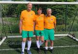 Illawarra trio Steve Dunwell, Tanya Sobel and NIck Greathead are representing Australia at the International Walking Football Federation (IWFF) World Championships in England. Picture supplied